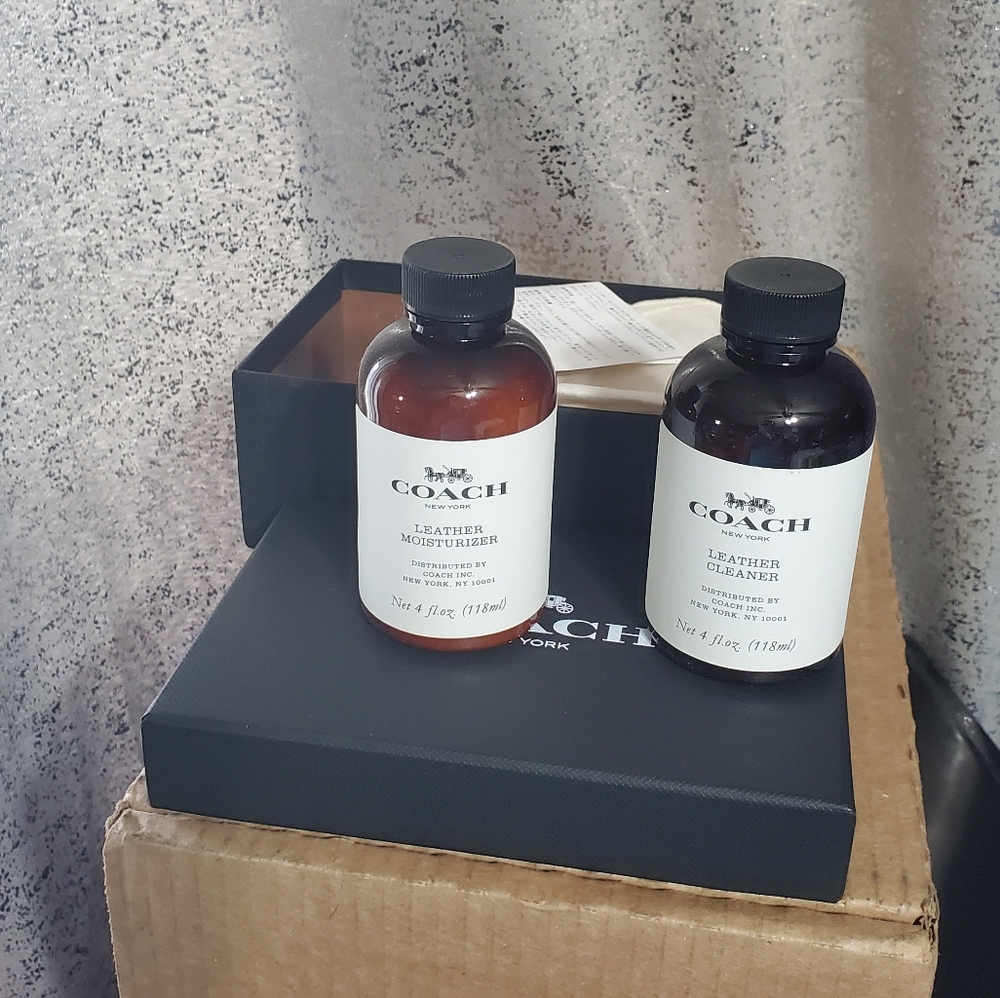 Coach Leather Product Care 3 PCS Set